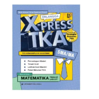 Image of ERLANGGA: X-PRESS TKA MATEMATIKA LANJUT SMA/MA